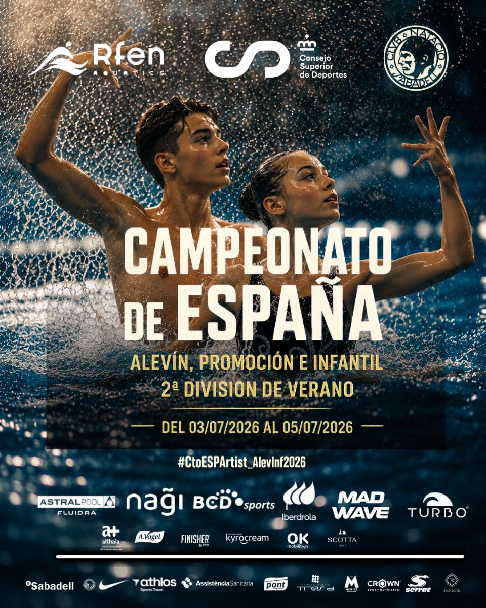 Tres medallas y grandes resultados para Sincro Urbarri de Etxebarri en el Campeonato de España de Segunda División.