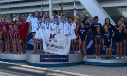 Medalla de plata y tercer puesto por clubes para Sincro Urbarri en el Campeonato de España.
