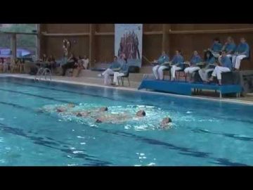 Natacion sincronizada open de Aragón 2014